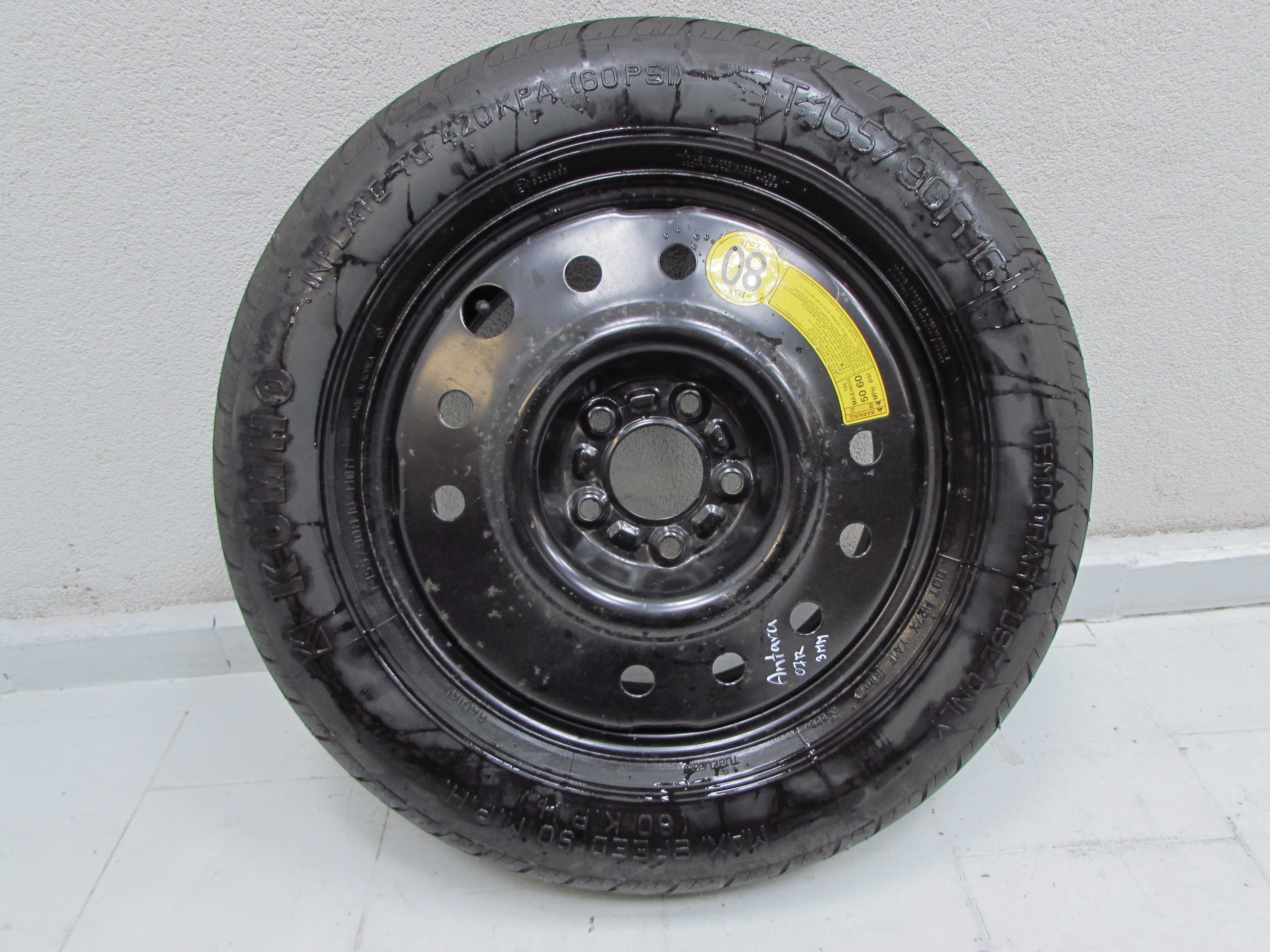 OPEL ANTARA CHEVROLET 06-14 KOLO DOJAZDOWE DOJAZDOWKA 5X115 155/90R16