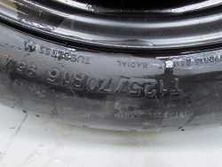 VW AUDI 5x112 16'' KOLO DOJAZDOWE ZAPAS 125/70R16 1K0601027F