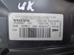 VOLVO S60 II V60 10-17 LAMPA REFLEKTOR PRZOD PRAWY UK 31299997