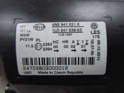 VW TIGUAN 5N 07-11 LAMPA REFLEKTOR PRZOD LEWY 5N2941031K UK