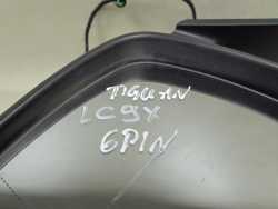 VW TIGUAN 5N 07-11 LUSTERKO ZEWNETRZNE PRAWE 5N2857502N 6 PIN LC9X EU