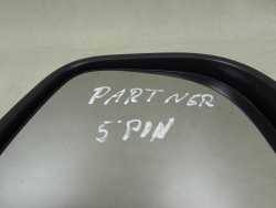 PEUGEOT PARTNER BERLINGO II LIFT III 11-18 LUSTERKO PRAWE 5 PIN EUROPA