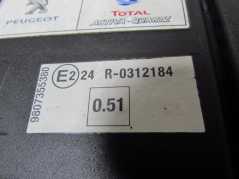 PEUGEOT 308 II T9 13-17 PAS PRZEDNI GORNY WZMOCNIENIE GORNE 9677363777