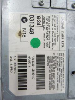 JAGUAR XF  PANEL WYSWIETLACZ 8X23-10E889-AC 07-15