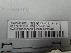 VW TIGUAN PASSAT CC RADIO CD NAVI RCD510 3C8035195 KOD