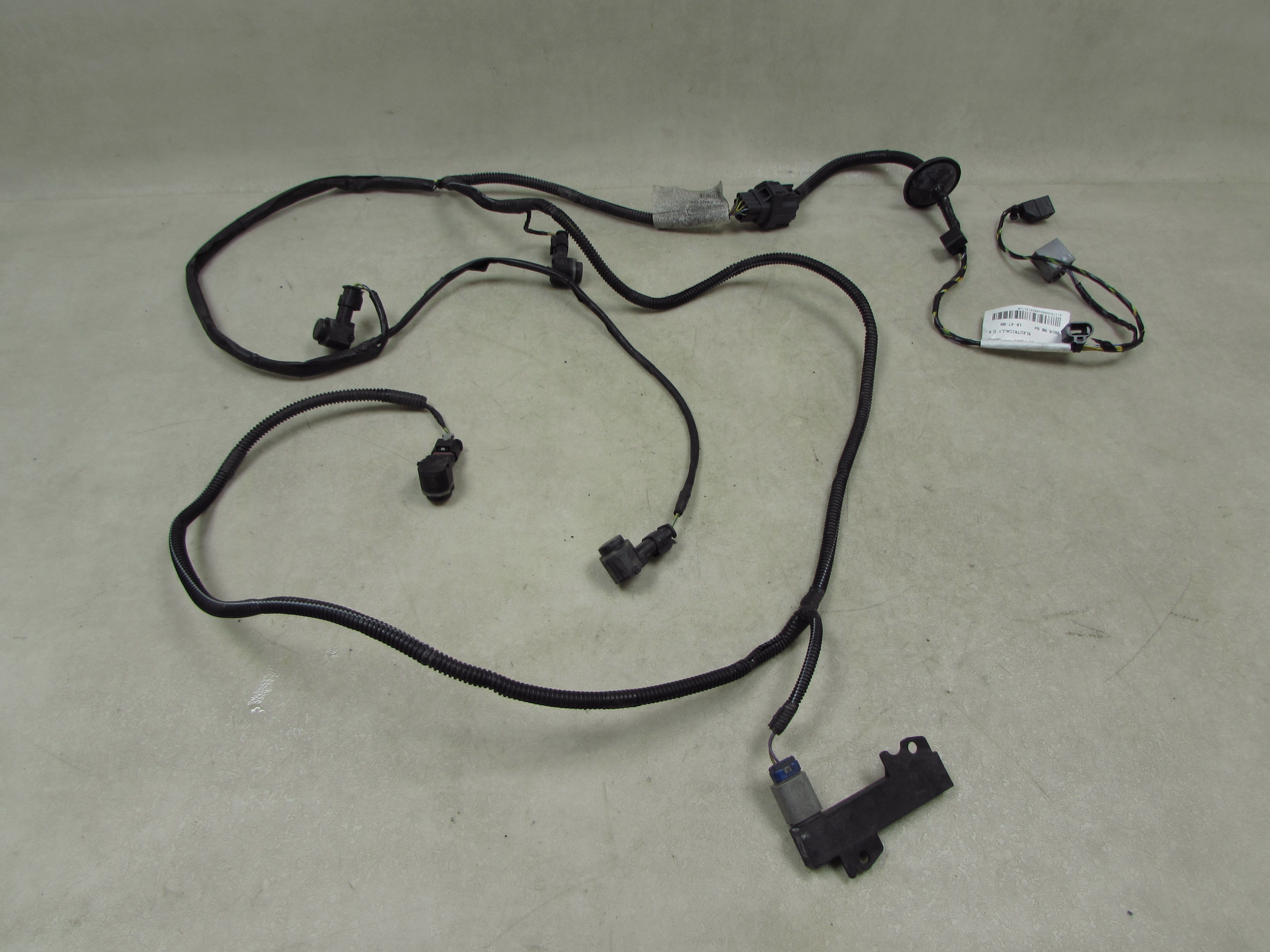 VOLVO S60 II V60 II 10-18 WIAZKA INSTALACJA CZUJNIKOW PARKOWANIA TYL PDC 31376422 31376358