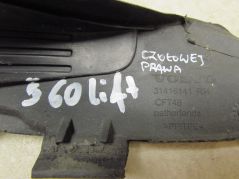VOLVO S60 II V60 FL LIFT 13- LISTWA USZCZELKA SZYBY CZOLOWEJ PRAWA 31416141