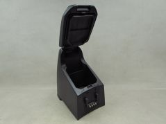 VOLVO XC90 PODLOKIETNIK CZARNY SKORA 02-14