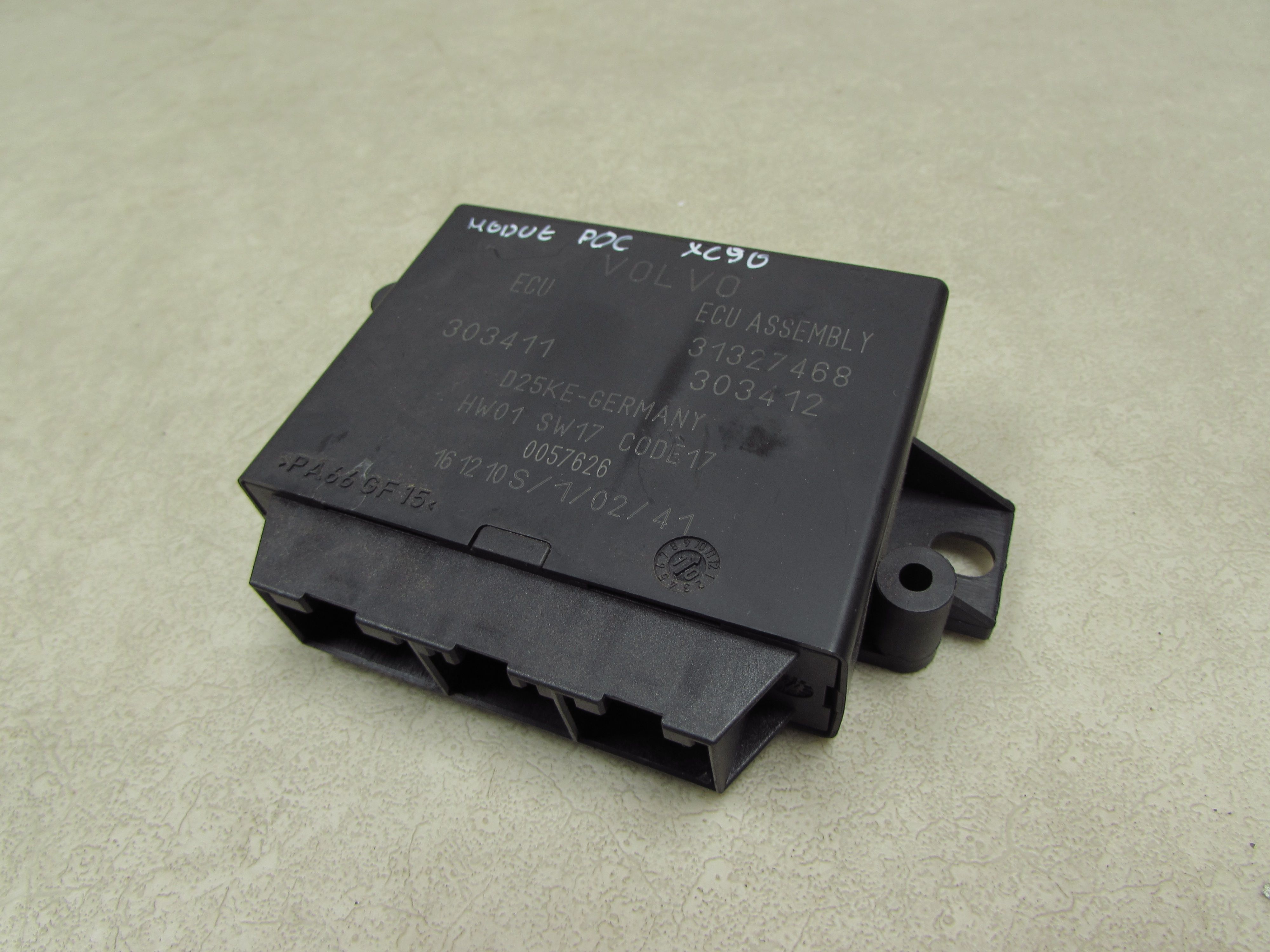 VOLVO XC90 LIFT 06- MODUL STEROWNIK PARKOWANIA PDC 31327468 VOLVO XC90 LIFT 06- MODUL STEROWNIK PARKOWANIA PDC 31327468