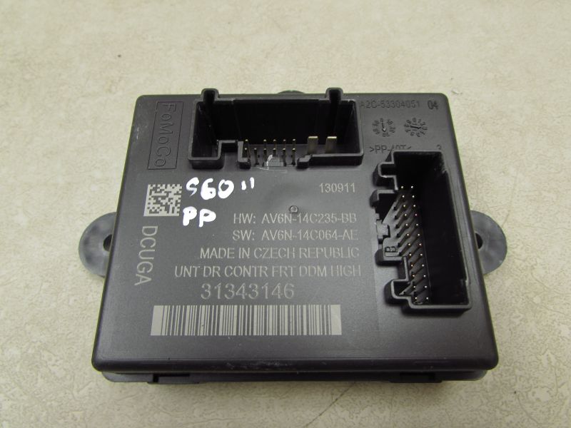 VOLVO S60 II V60 XC 10- MODUL STEROWNIK DRZWI PRZOD 31343146 VOLVO S60 II V60 XC 10- MODUL STEROWNIK DRZWI PRZOD 31343146