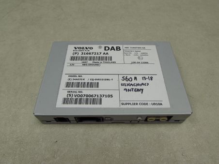 VOLVO S60 II V60 XC60 10-17 WZMACNIACZ TUNER RADIA DAB 31667217AA