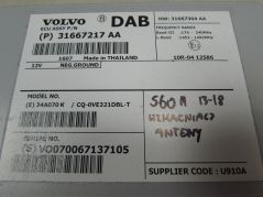 VOLVO S60 II V60 XC60 10-17 WZMACNIACZ TUNER RADIA DAB 31667217AA