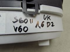 VOLVO S60 II V60 XC60 2.0 D4 13-18 LICZNIK ZEGAR 31453094