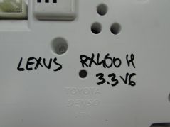 LEXUS RX400H 3.3 V6 HYBRYDA AUTOMAT 03-09 LICZNIK ZEGAR 83800-48522 257440-6070