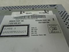 NISSAN NOTE E11 QASHQAI J10 RADIO RADIOODTWARZACZ AUX CD NAVI NAWIGACJA 7612830021 25915BH10A