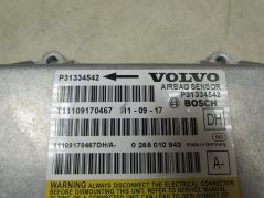 VOLVO S60II V60 XC60 13-18 MODUL STEROWNIK SENSOR PODUSZEK AIRBAG 31334542 0285010943
