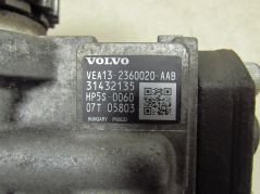 VOLVO S60 II V60 XC60 S90 V90 2.0 D4 190 KM D4204T5 POMPA WTRYSKOWA PALIWA 31432135 VEA-2360020-AAB