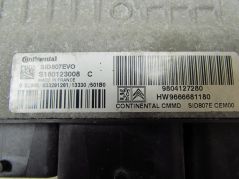 PEUGEOT 308 II T9 1.6 HDI EHDI 13-17 KOMPUTER STEROWNIK SILNIKA 9804127280 9666681180