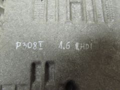PEUGEOT 308 II T9 1.6 HDI EHDI 13-17 KOMPUTER STEROWNIK SILNIKA 9804127280 9666681180