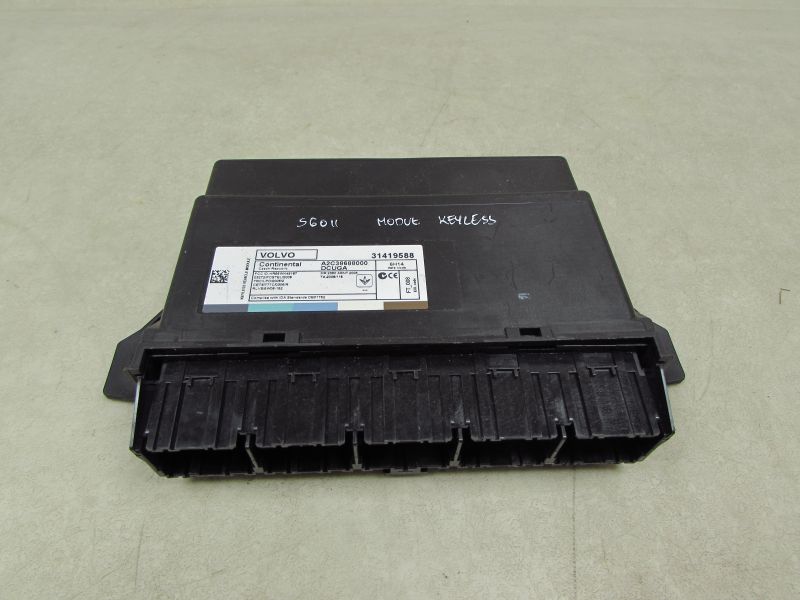 VOLVO S60 II V60 XC60 10-17 MODUL STEROWNIK KEYLESS 31419588 VOLVO S60 II V60 XC60 10-17 MODUL STEROWNIK KEYLESS 31419588