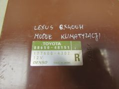 LEXUS RX400H HYBRYDA 03-08 MODUL STEROWNIK KLIMATYZACJI 88650-48151