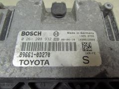 TOYOTA YARIS II 1.0 KOMPUTER STEROWNIK SILNIKA 0261208932 89661-0D270