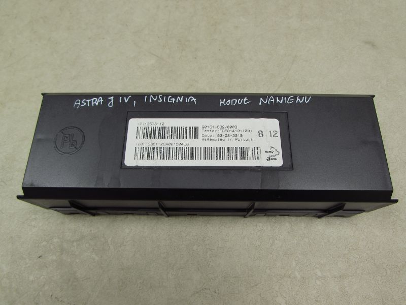 OPEL ASTRA J IV 09-15 MODUL STEROWNIK NAWIEWU KLIMATYZACJI 13578112