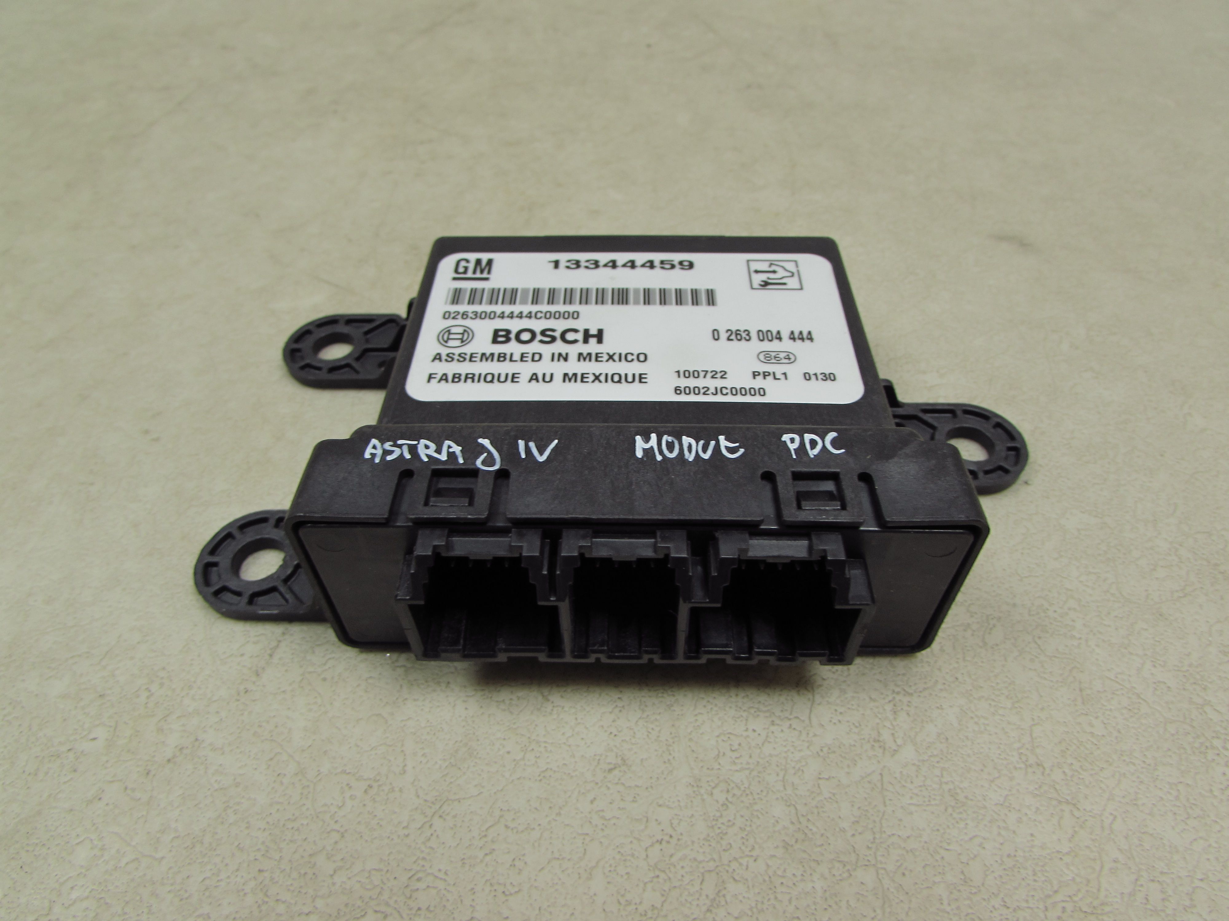OPEL ASTRA J IV 09-15 MODUL STEROWNIK PARKOWANIA PDC 13344459