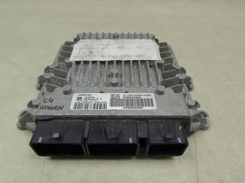 CITROEN PEUGEOT 2.0 HDI KOMPUTER STEROWNIK SILNIKA 5WS40341F-T 9664534080 9655534080