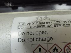 PEUGEOT 308 II T9 13-17 MODUL START STOP 9801739380 A2C53427745