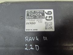 TOYOTA RAV4 III 2.2 D 06-12 KOMPUTER STROWNIK SILNIKA 275900-0383 89661-42J20