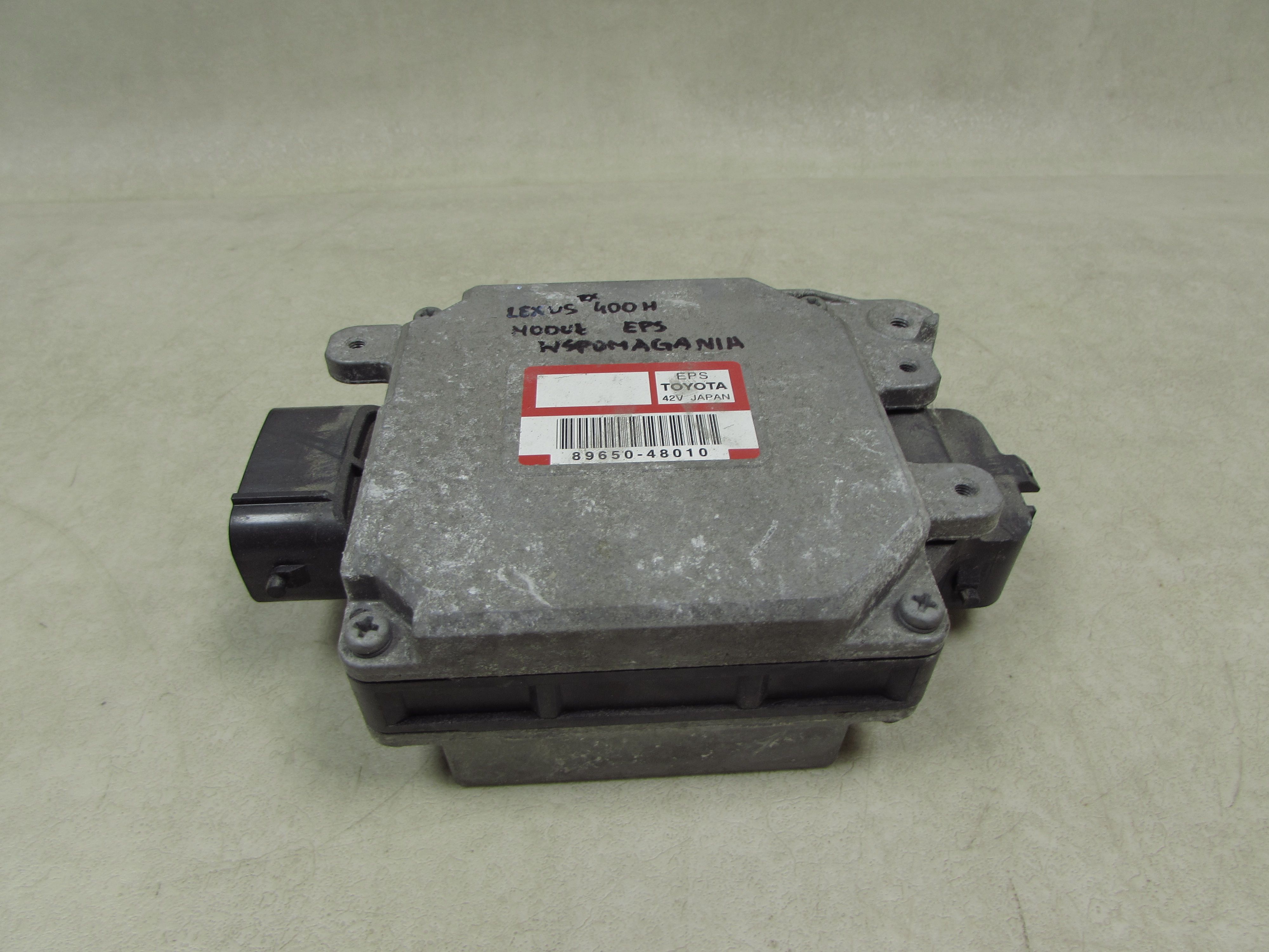 LEXUS RX400H 03-09 MODUL STEROWNIK WSPOMAGANIA EPS 89650-48010 LEXUS RX400H 03-09 MODUL STEROWNIK WSPOMAGANIA EPS 89650-48010