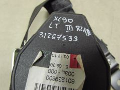 VOLVO XC90 LIFT 06-14 PAS BEZPIECZENSTWA TYL LEWY III RZAD 31267533