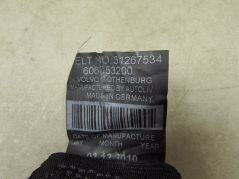 VOLVO XC90 LIFT 06-14 PAS BEZPIECZENSTWA TYL PRAWY III RZAD 31267534