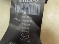 VOLVO S60 II V60 13-18 PAS BEZPIECZENSTWA LEWY TYL 39813789