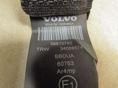 VOLVO S60 II V60 13-18 PAS BEZPIECZENSTWA PRAWY TYL 39813790