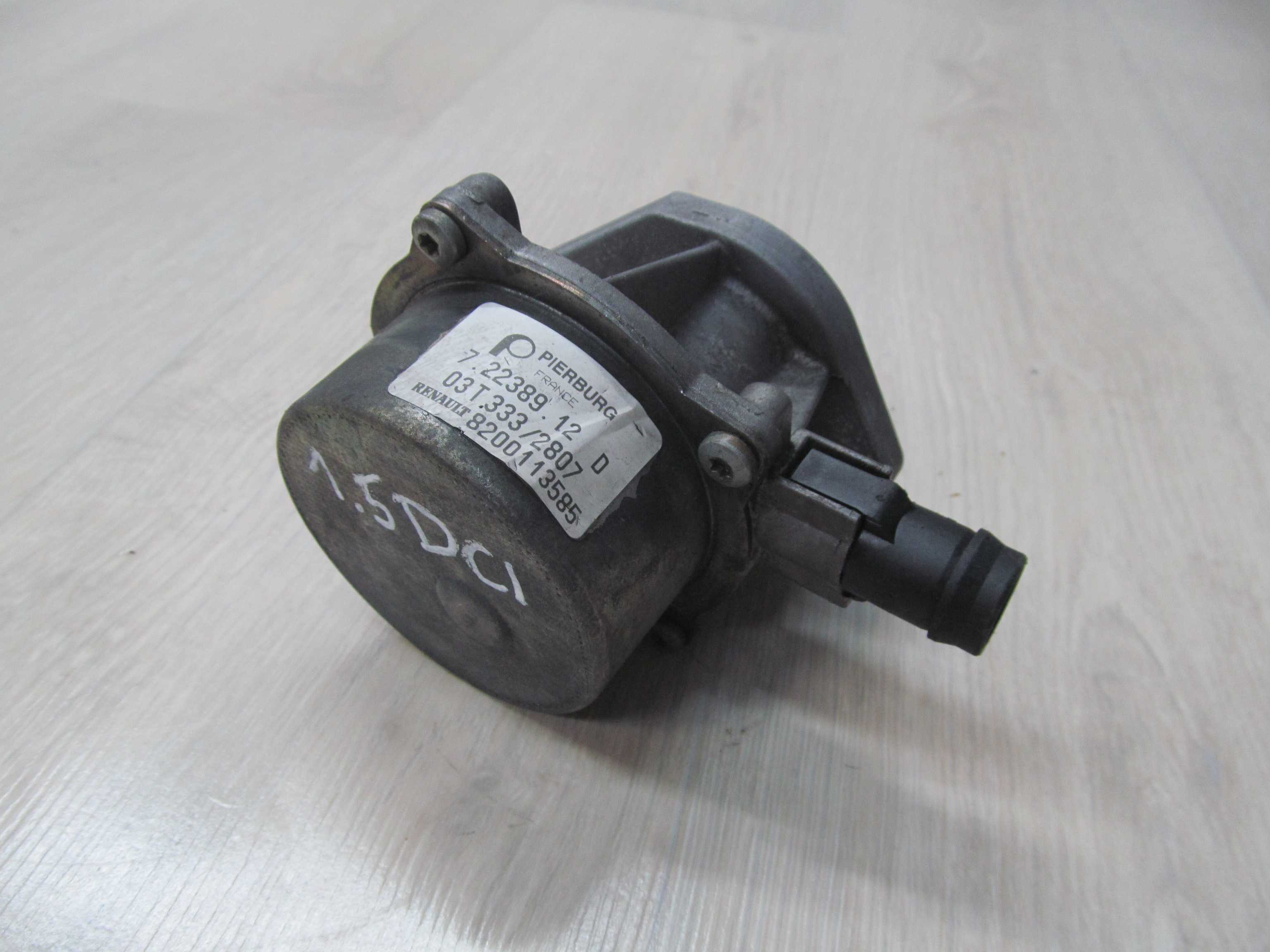RENAULT CLIO III 1.5DCI POMPA VACUM VACU 8200113585