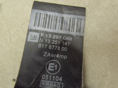 OPEL ASTRA J IV 09-15 PAS BEZPIECZENSTWA NAPINACZ LEWY PRZOD 13297088