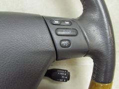 LEXUS RX400H 03-09 KIEROWNICA SKORA DREWNO PODUSZKA AIRBAG