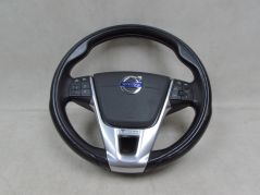 VOLVO S60 II V60 R-DESIGN 10-17 KIEROWNICA MULTIFUNKCJA SKORA PODUSZKA AIRBAG