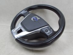 VOLVO S60 II V60 R-DESIGN 10-17 KIEROWNICA MULTIFUNKCJA SKORA PODUSZKA AIRBAG