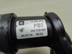 OPEL ASTRA J IV 1.7 CDTI 09-15 RURA WAZ PRZEWOD POWIETRZA INTERCOOLERA 13265273