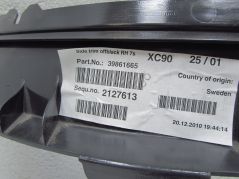 VOLVO XC90 LIFT 07-14 BOCZEK TAPICERKA BAGAZNIKA TYL PRAWY 39861665