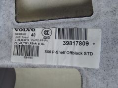 VOLVO S60 II 10-17 POLKA BAGAZNIKA 39817809