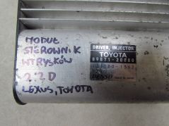 LEXUS RX400H 3.3 V6 HYBRYDA 03-09 STEROWNIK MODUŁ WTRYSKÓW 89871-20080 131000-1562