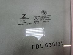 BMW 5 G30 G31 16-20 SZYBA BOCZNA DRZWI LEWY PRZOD 17R