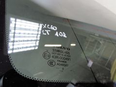 VOLVO XC60 08-17 SZYBA BOCZNA KAROSERYJNA LEWY TYL AS3 10R