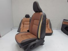 VOLVO V70 III XC70 III INSCRIPTION 07-16 FOTELE FOTEL SIEDZENIA SKORA PODGRZEWANE WENTYLOWANE BOCZKI KPL