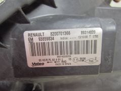 RENAULT TRAFIC II VIVARO 07-14 LAMPA PRZOD PRAWA REFLEKTOR 8200701366 93859834 UK