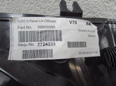 VOLVO V70 III XC70 06-16 TAPICERKA BOCZEK BAGAZNIKA LEWY 39809590